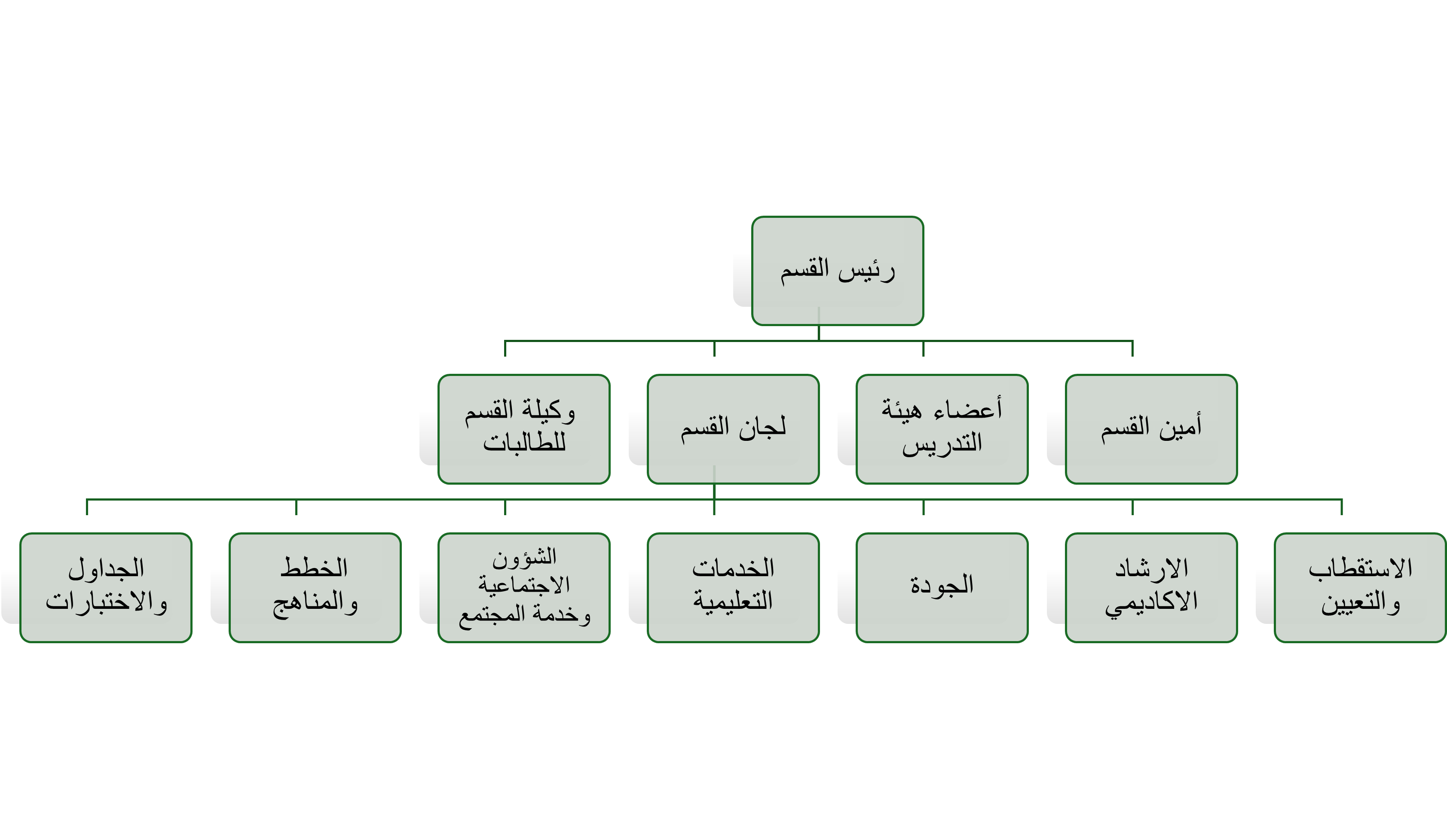 الهيكل التنظيمي للموارد البشرية